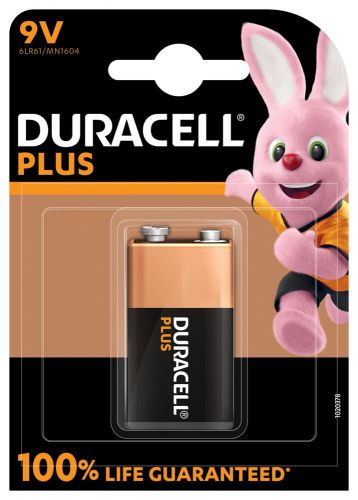 Duracell Plus MN1604 9V, Alkaline, 1 pc(s)